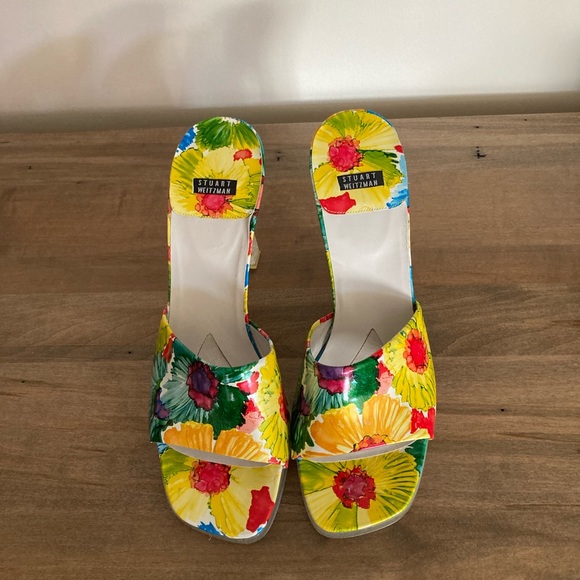 Stuart Weitzman high heel platform sandal - Picture 2 of 8